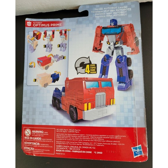 New Hasbro Transformers Autobot Optimus Prime NIB SEALED - Picture 2 of 2